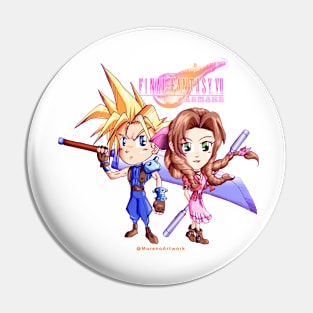 Cloud Loves Aerith ファイナルファンタジーＶＩＩ Pin