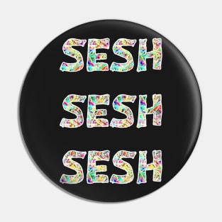 Copy of Sesh sesh sesh colour bomb festival design Pin