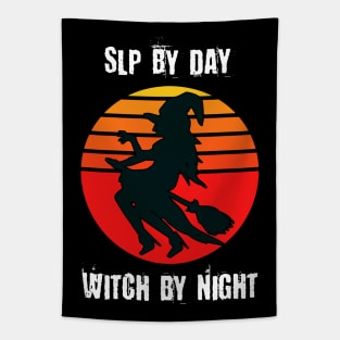 SLP By Day Witch By Night Tapestry