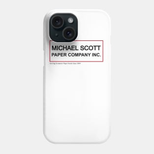 Michael Scott Paper Company Phone Case