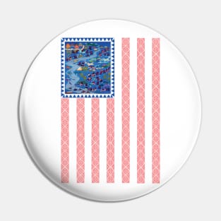 Hmong Story Flag Pin