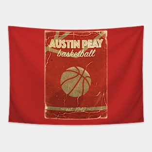 COVER SPORT -AUSTIN PEAY BASKETBALL EST 1942 Tapestry