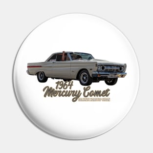 1964 Mercury Comet Caliente Hardtop Sedan Pin