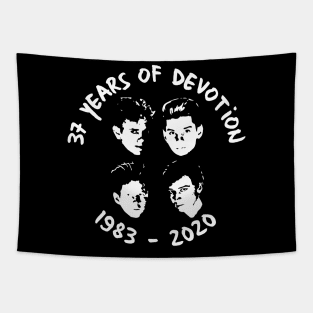 37 Years of devotion Tapestry