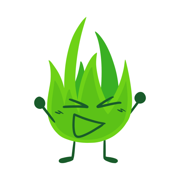 Grassy (BFB) by PuppyRelp