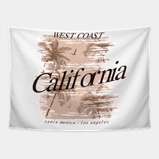 California santa monica Tapestry