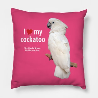 CB Moluccan Cockatoo Pillow