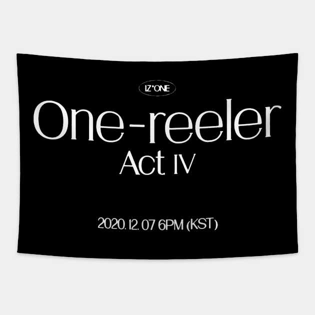 Izone One Reeler Tapestry by hallyupunch