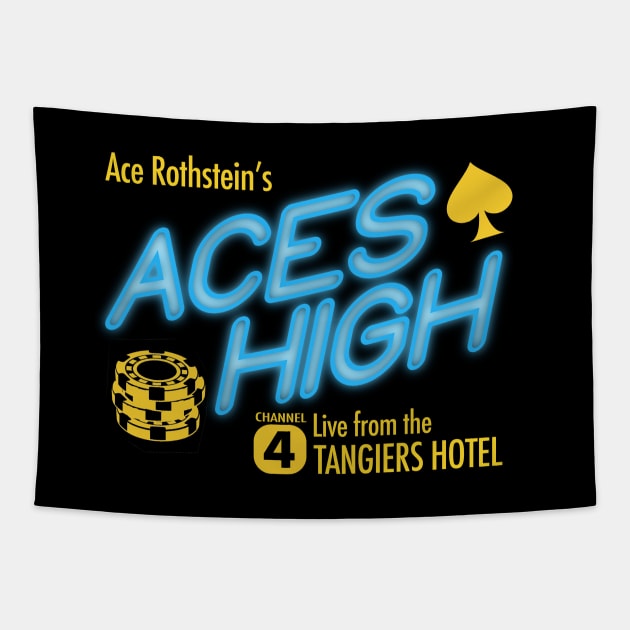 Aces High Tapestry by PopCultureShirts