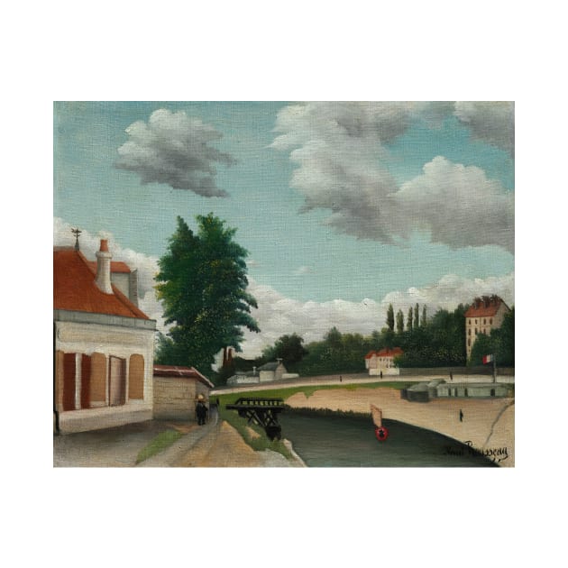 Outskirts of Paris by Henri Rousseau by Classic Art Stall