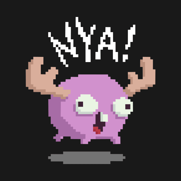 PIXEL MINIMOOSE by Vixie Hattori