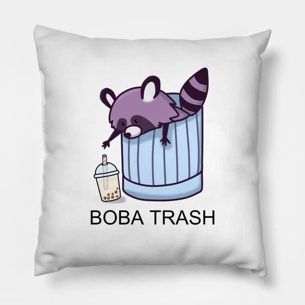 Boba Trash Racoon Pillow by SirBobalot