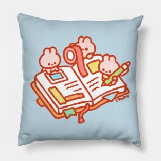 Journaling buns Pillow