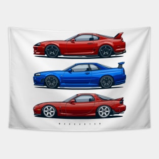 Supra, Skyline & RX7 Tapestry