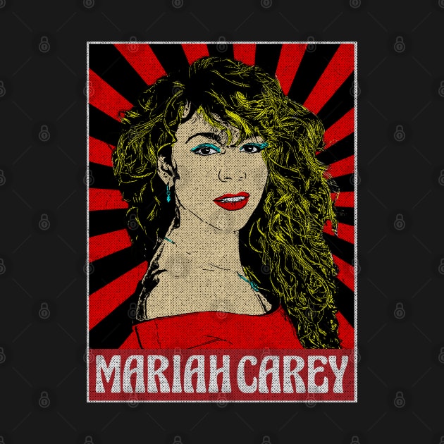 Mariah Carey Christmas Pop Art by Motor Lipat