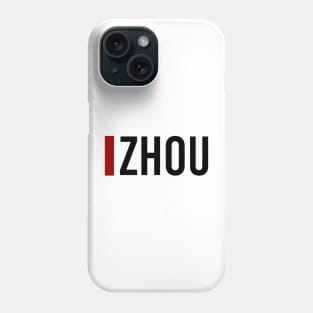 Guanyu Zhou Driver Name - 2022 Season #2 Phone Case