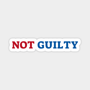 Not Guilty Magnet