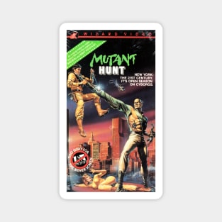 Mutant Hunt VHS Magnet