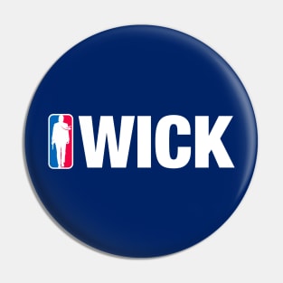 John Wick NBA (white) Pin