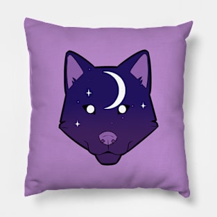 Lunar Wolf Pillow