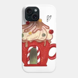 Christmas Coffee Cup Phone Case