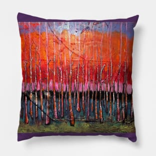 Autumn forrest Pillow