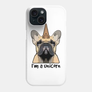 Funny Frenchie Unicorn Phone Case