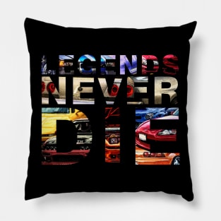 Legends Never Die Pillow