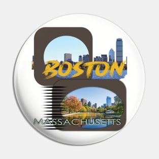 Boston Massachusetts Pin