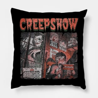 VINTAGE CREEPSHOW A VERY SCARY MOVIE Pillow