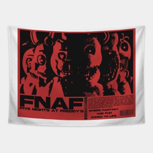 Five Nights at Freddy's Brutalism Tapestry