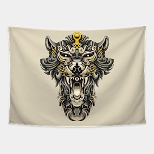 ornamental tazmanian devil Tapestry