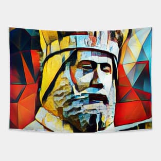 Geoffrey of Monmouth Abstract Portrait | Geoffrey of Monmouth Artwork 2 Tapestry