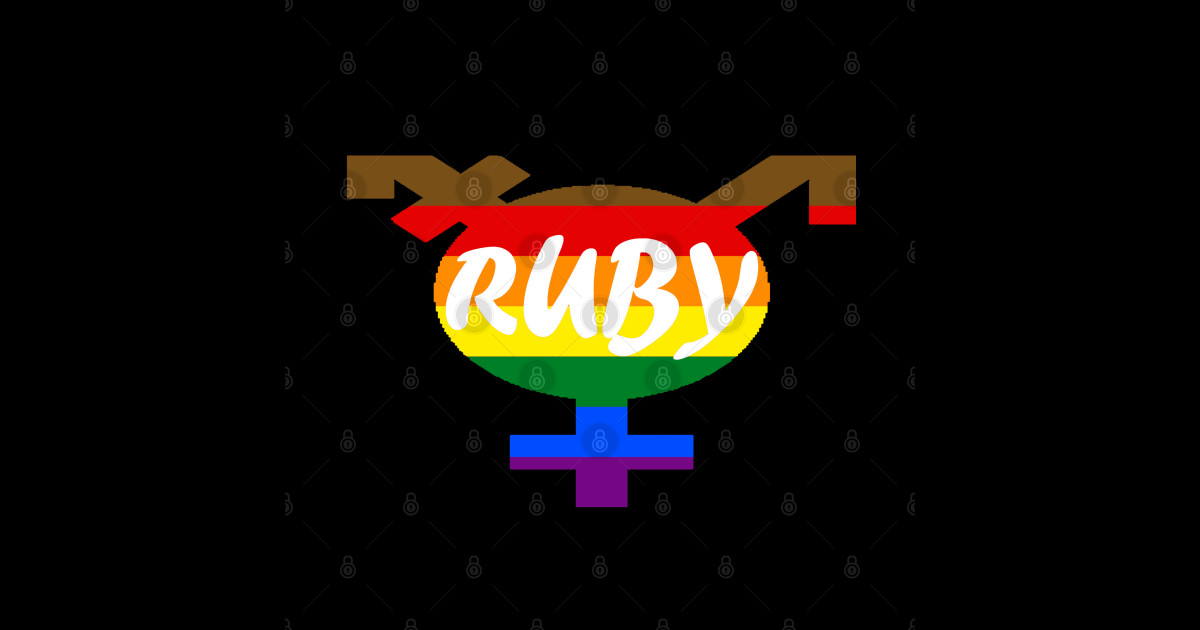 Ruby Pride Logo - Wrestling - Posters and Art Prints | TeePublic