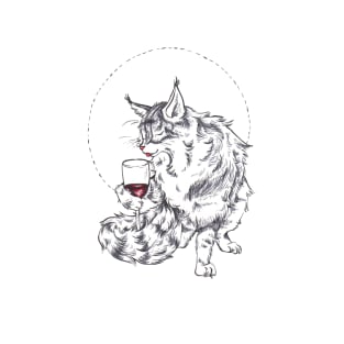 Wine Cat-oisseur T-Shirt