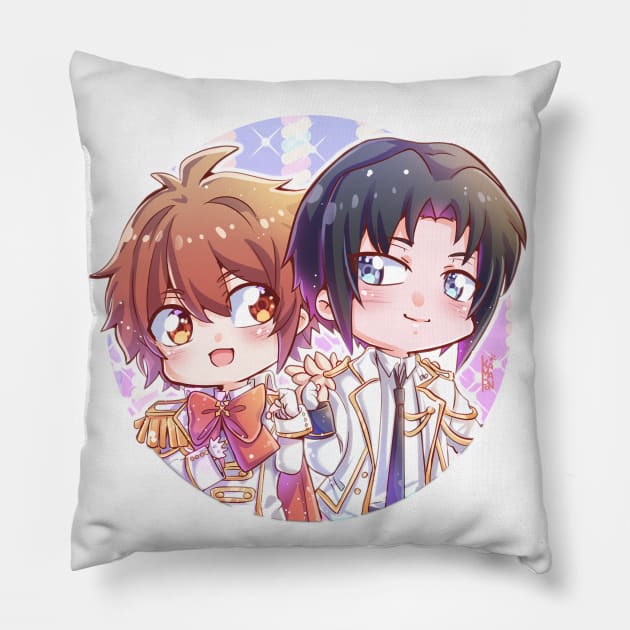 Iori + Riku Fly Away Pillow by Kamapon's Workshop