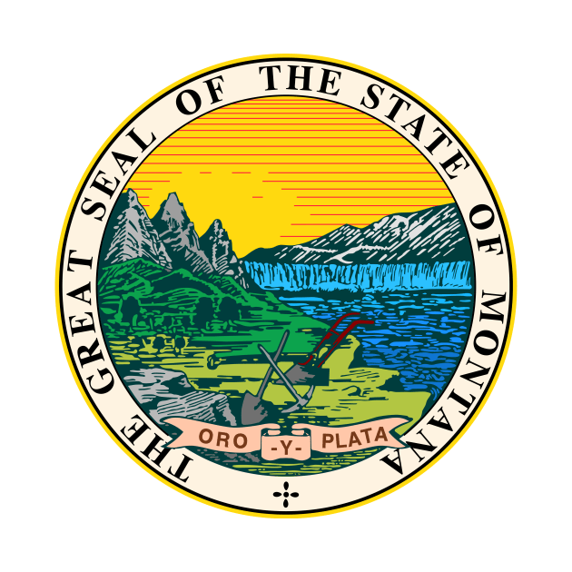 Seal of Montana by Flags of the World