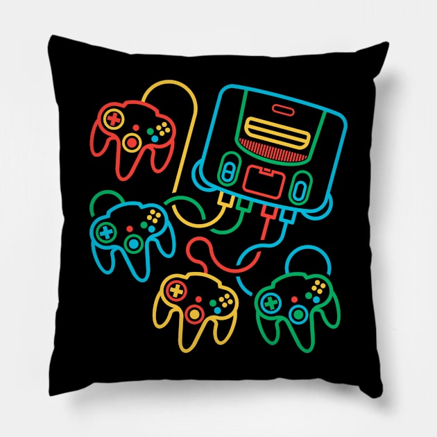 NeonUltra Pillow by nextodie