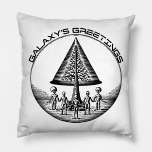 Galaxy's Greetings Pillow