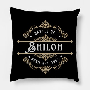 Battle of Shiloh Civil War Design Pillow