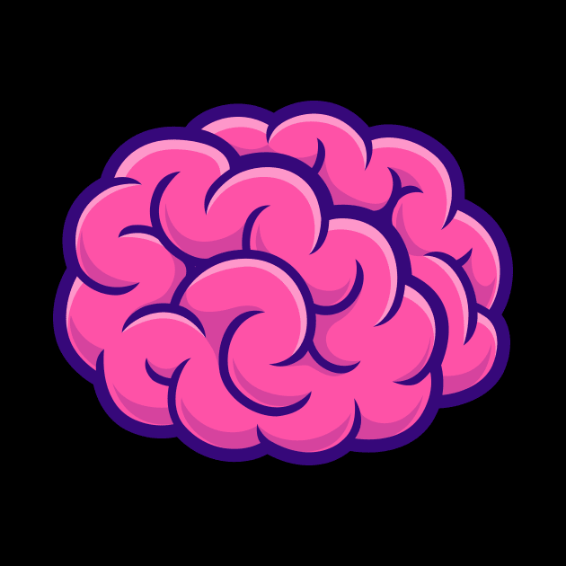 Brain Cartoon Illustration by Catalyst Labs