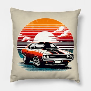 Muscle Car Pillow