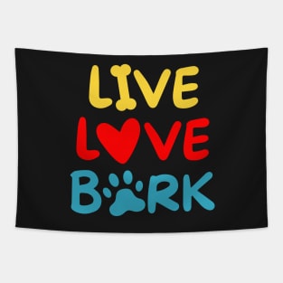 Live Love Bark Tapestry