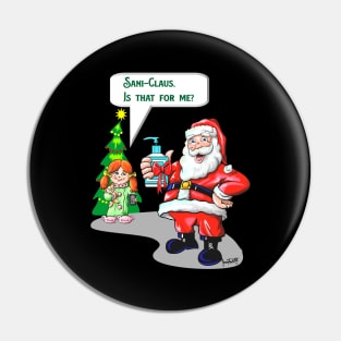 Funny Santa Claus original santa v2 Pin