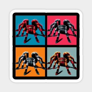 Pop Mexican Redleg tarantula - Cool Spider Magnet