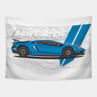 Lambo T-Shirt 1 Tapestry