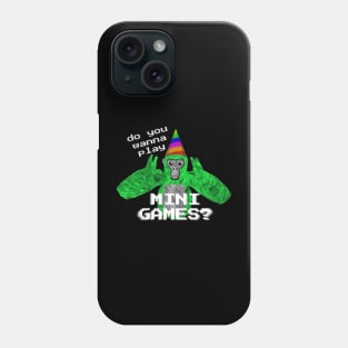 Gorilla Tag Mini Games Kid (For Dark colors) Phone Case