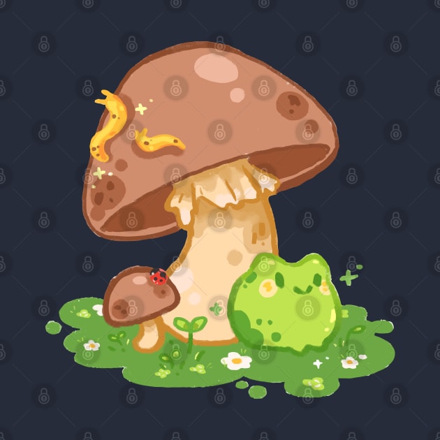 Mushroom Froggie by Stars&Sprinkles