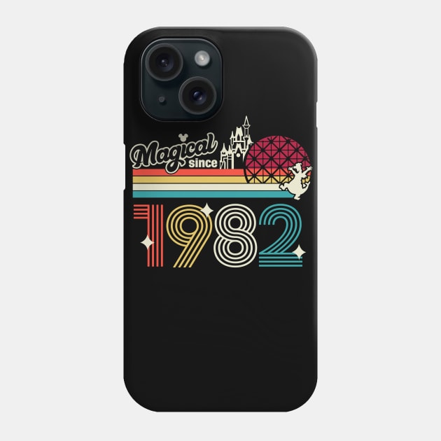 Magical since 1982 Phone Case by creationsbym