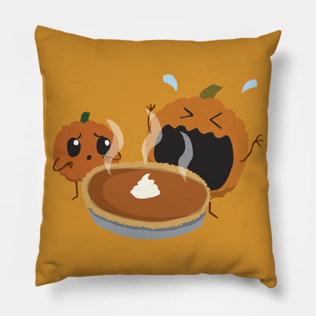 Pumpkin Pie Surprise Pillow by tyleraldridgedesign